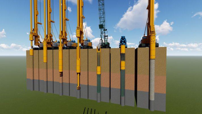 Full Casing Piles uafat